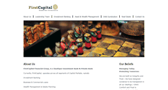 Desktop Screenshot of firstcapital.in