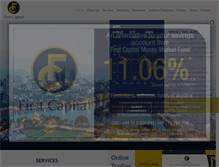 Tablet Screenshot of firstcapital.lk